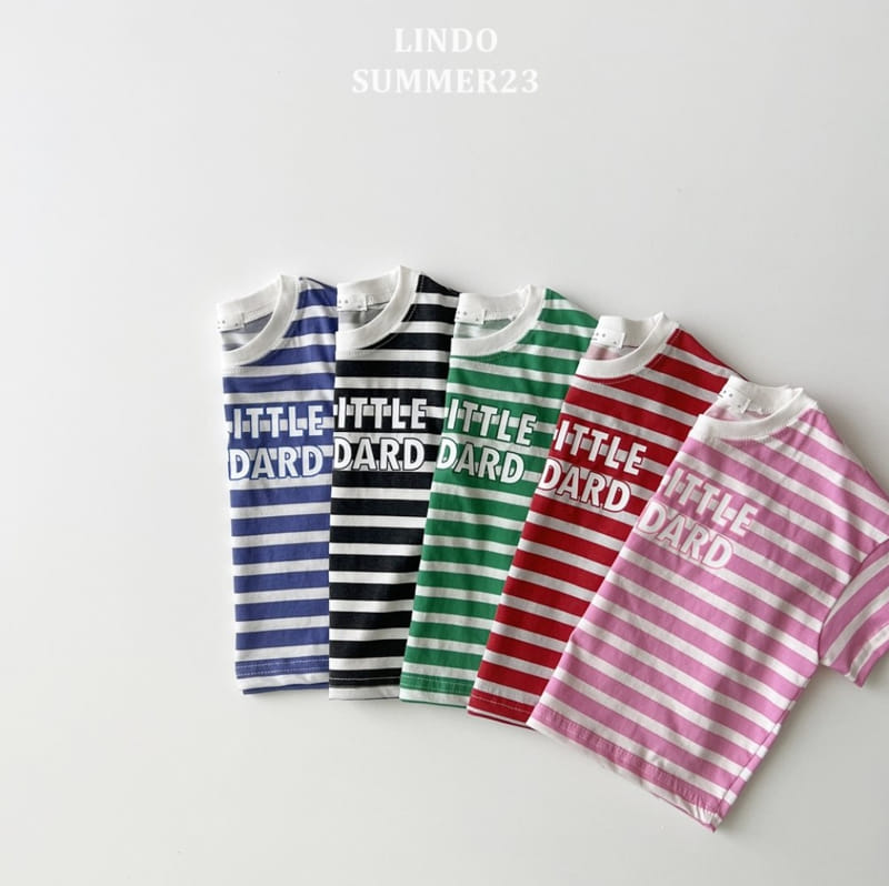 Lindo - Korean Children Fashion - #todddlerfashion - Stripes Tee - 7