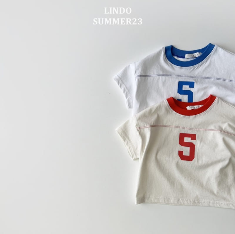 Lindo - Korean Children Fashion - #todddlerfashion - Number Tee - 6