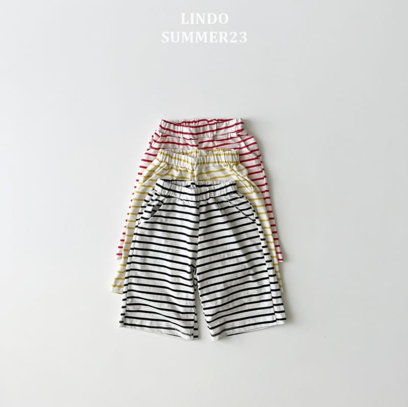 Lindo - Korean Children Fashion - #todddlerfashion - Cookie Stripes Pants