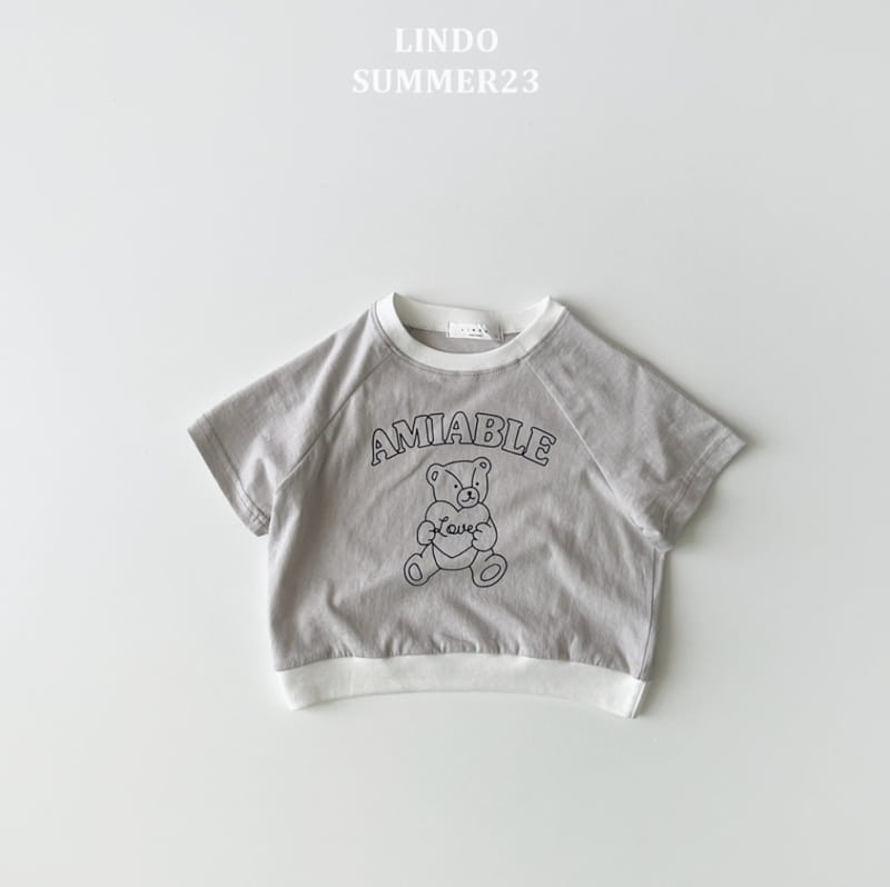 Lindo - Korean Children Fashion - #toddlerclothing - Bear Tee - 3