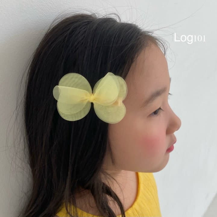 Log101 - Korean Children Fashion - #designkidswear - Butterfly Heart Hairpin  - 5