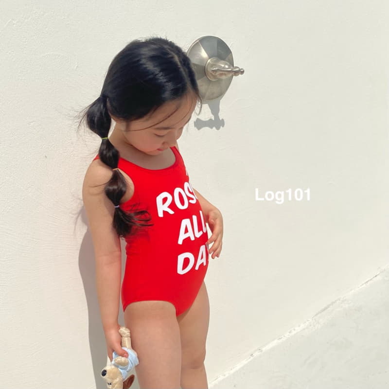 Log101 - Korean Children Fashion - #designkidswear - Rose Swimwear