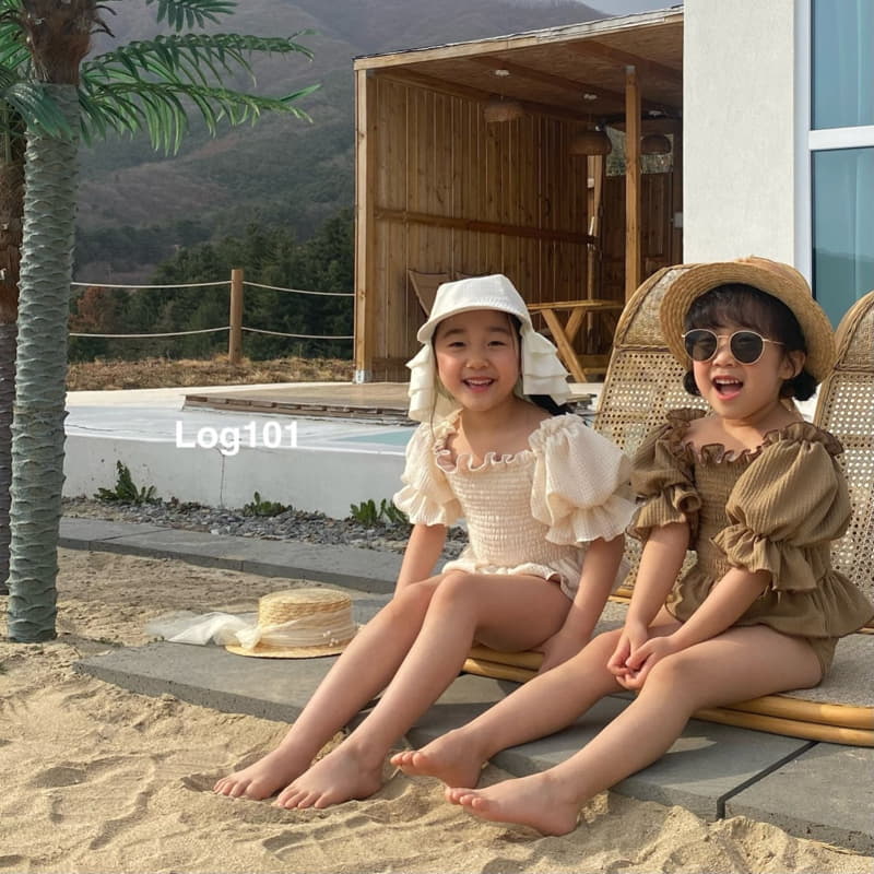 Log101 - Korean Children Fashion - #littlefashionista - Log Smocked Two-piece - 9