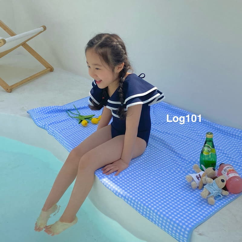 Log101 - Korean Children Fashion - #magicofchildhood - Log Vely Swimwear - 12