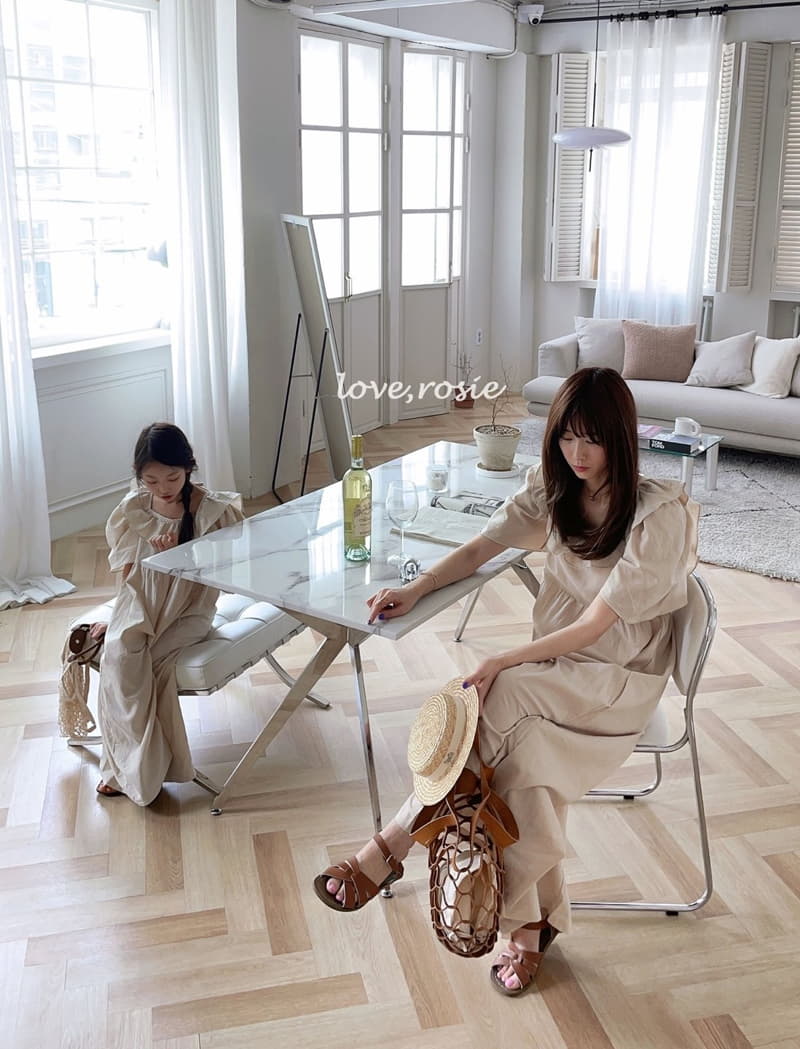 Love Rosie - Korean Children Fashion - #designkidswear - Viviana Frill Jumpsuit with Mom - 3