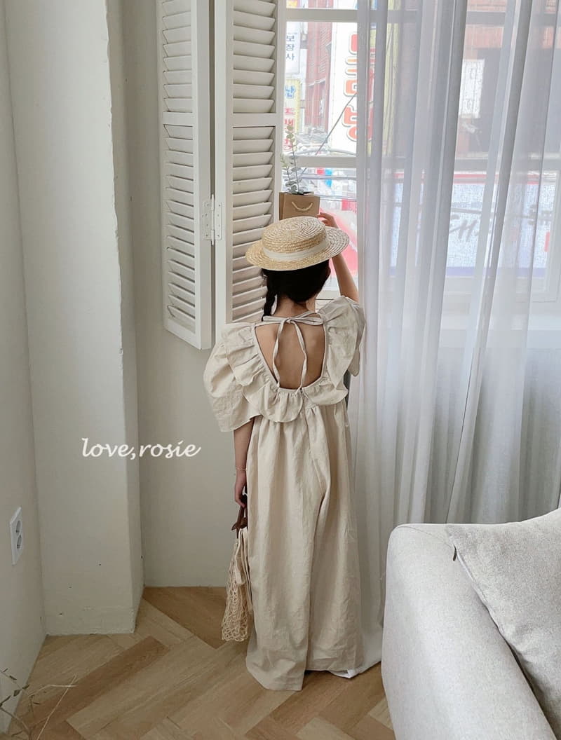 Love Rosie - Korean Children Fashion - #littlefashionista - Viviana Frill Jumpsuit with Mom - 10