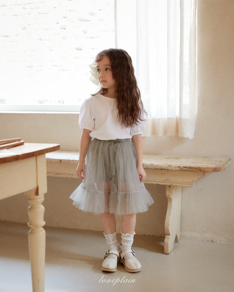 Loveplain - Korean Children Fashion - #kidsshorts - Mignon Tee - 4