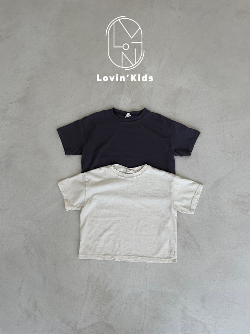 Lovin - Korean Children Fashion - #littlefashionista - Linen Basic Tee - 11