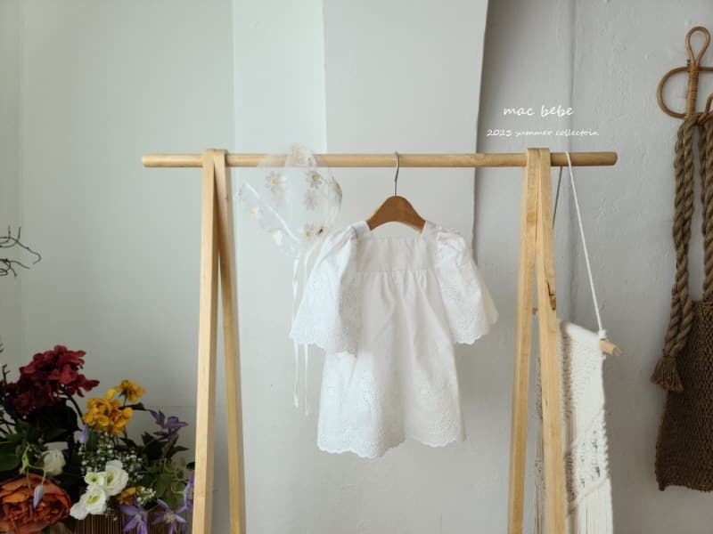 Mac - Korean Baby Fashion - #onlinebabyshop - Wing Square One-piece - 4