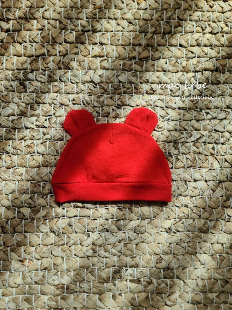 Mac - Korean Baby Fashion - #babyboutique - Bear Bonnet