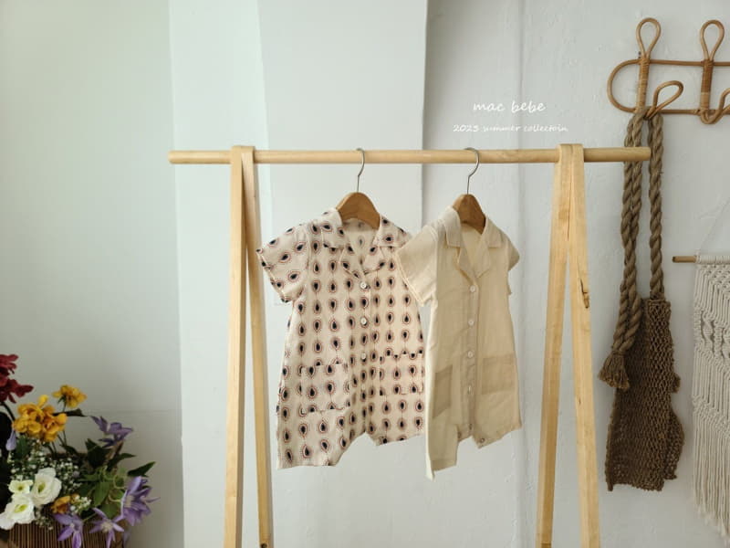 Mac - Korean Baby Fashion - #babyclothing - Collar Jumpsuit - 10