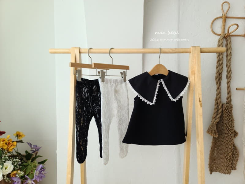 Mac - Korean Baby Fashion - #babyoutfit - V Collar One-piece