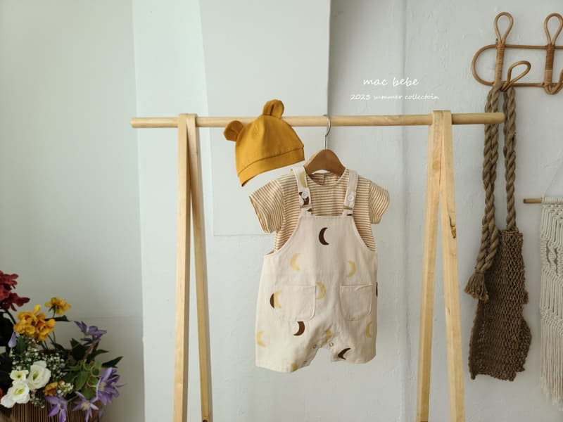 Mac - Korean Baby Fashion - #onlinebabyboutique - Dungarees Bodysuit - 6