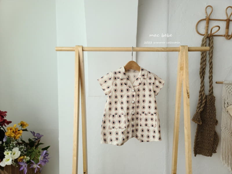 Mac - Korean Baby Fashion - #onlinebabyshop - Collar Jumpsuit - 6