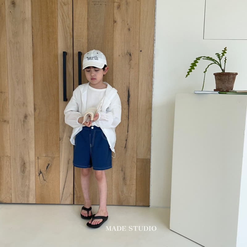 Made Studio - Korean Children Fashion - #Kfashion4kids - Line Color Shorts - 6