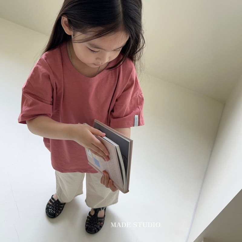 Made Studio - Korean Children Fashion - #designkidswear - Silket Tee - 2