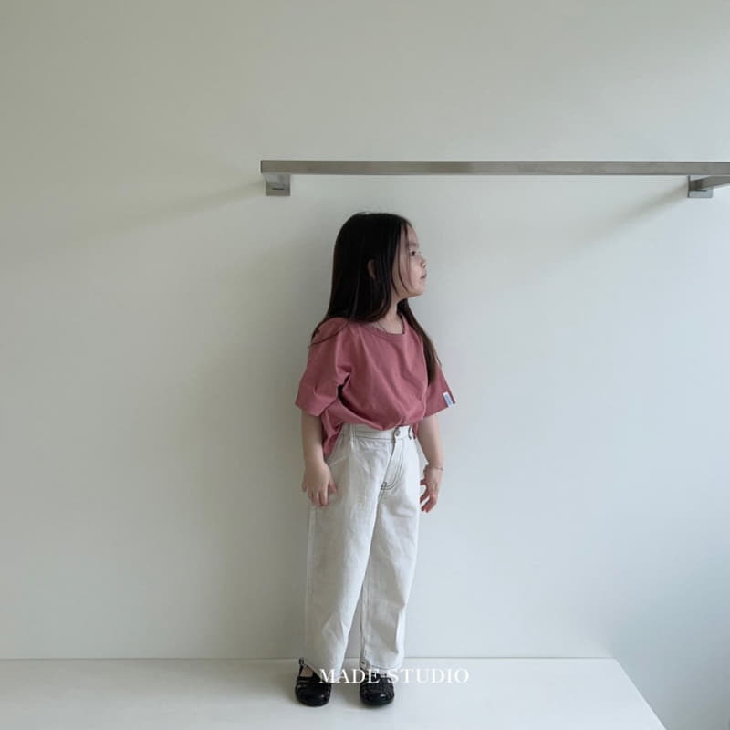 Made Studio - Korean Children Fashion - #discoveringself - Silket Tee - 3
