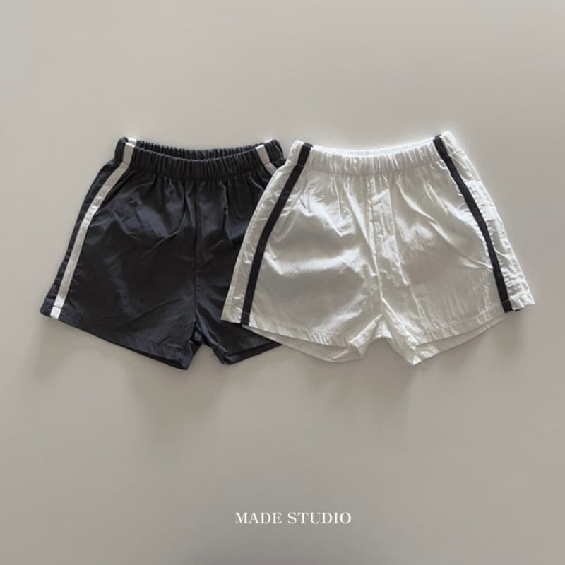 Made Studio - Korean Children Fashion - #kidsshorts - Tape Shorts - 10