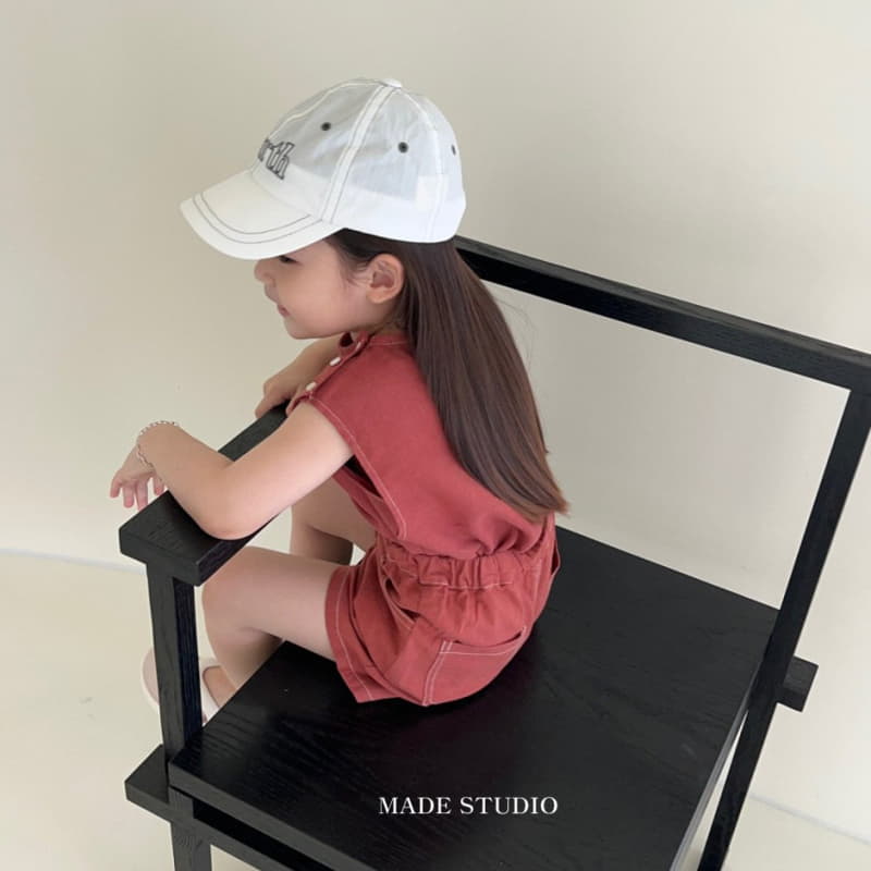 Made Studio - Korean Children Fashion - #littlefashionista - Button Sleeveless - 9