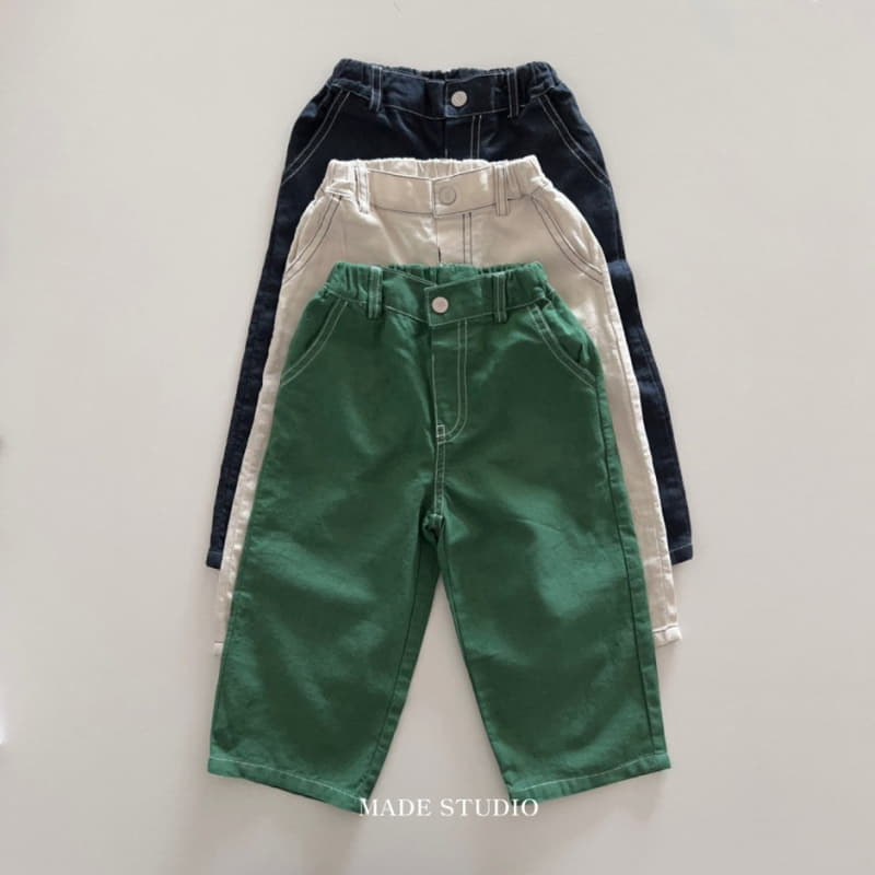 Made Studio - Korean Children Fashion - #stylishchildhood - Linen Pants