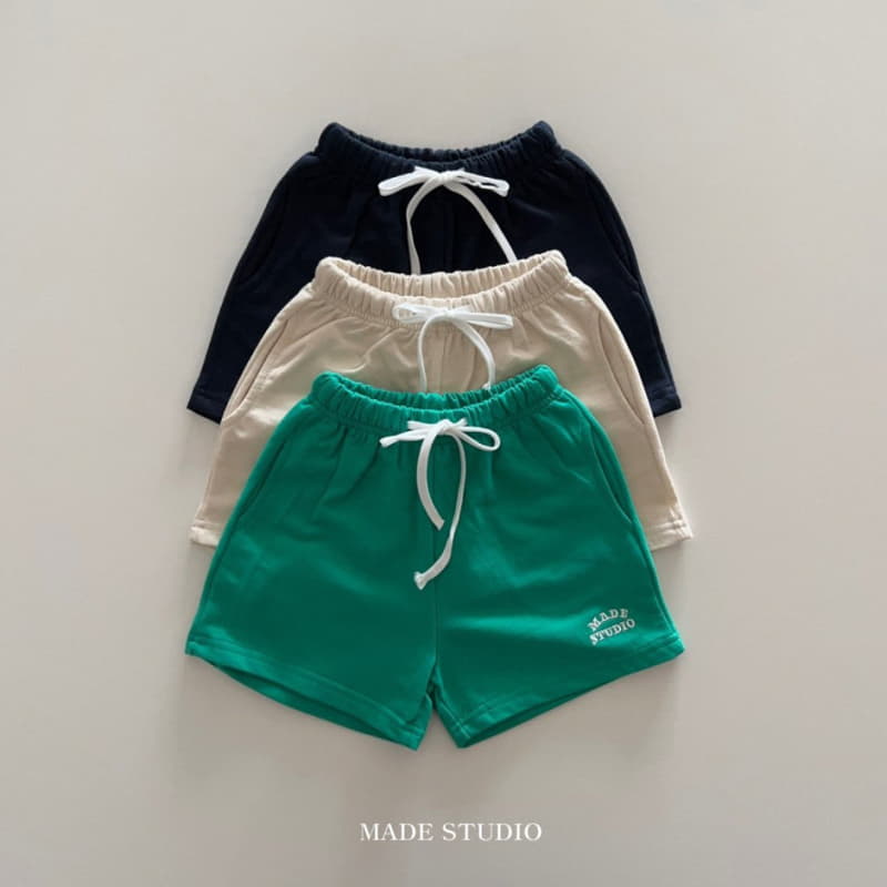 Made Studio - Korean Children Fashion - #toddlerclothing - Base Shorts
