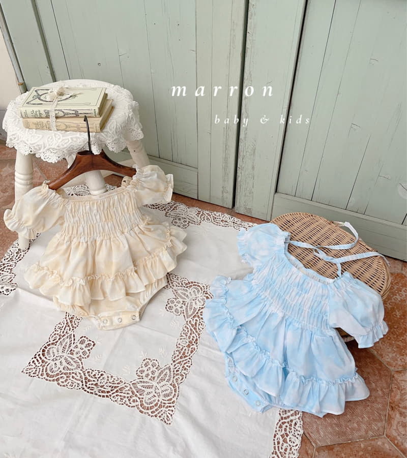 Marron Kid - Korean Baby Fashion - #babyclothing - Berona Bodysuit