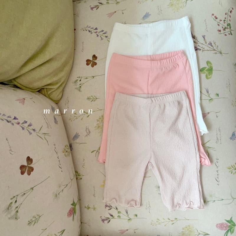 Marron Kid - Korean Children Fashion - #magicofchildhood - Summer Daily Leggings - 2