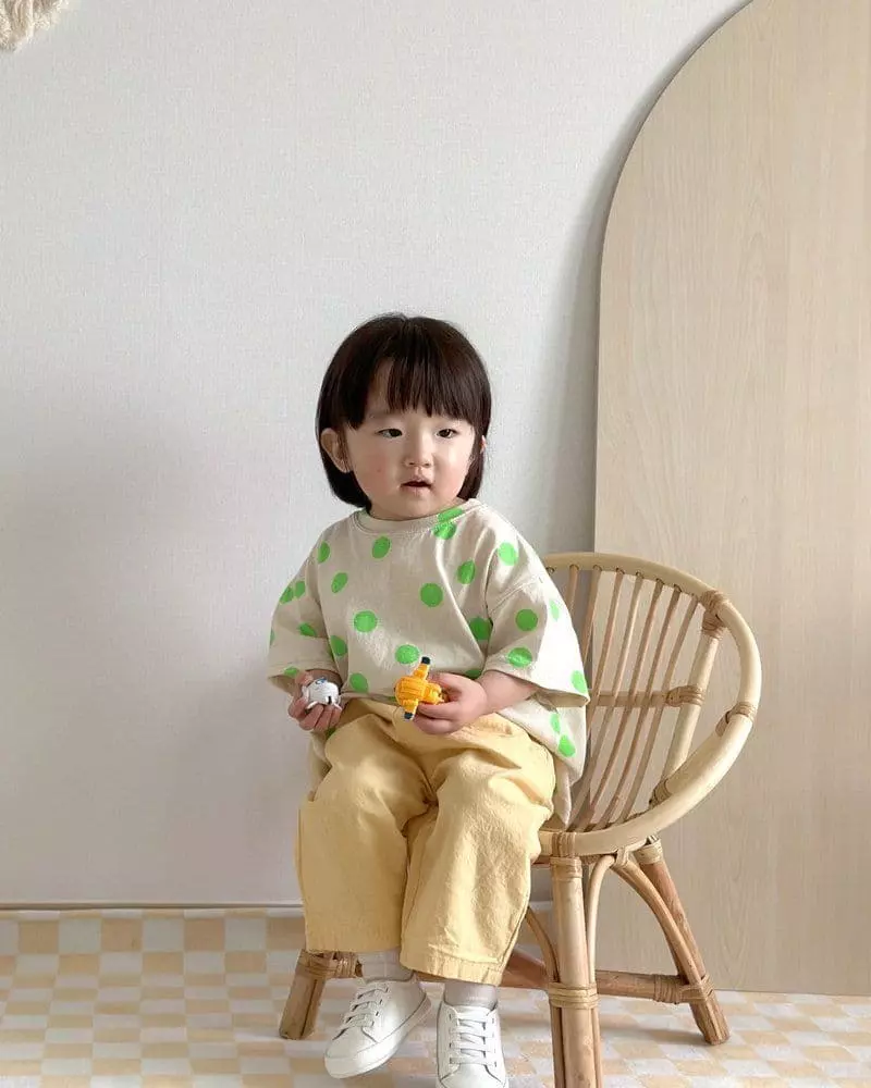 Martin - Korean Children Fashion - #childrensboutique - Holic Dot Tee - 5
