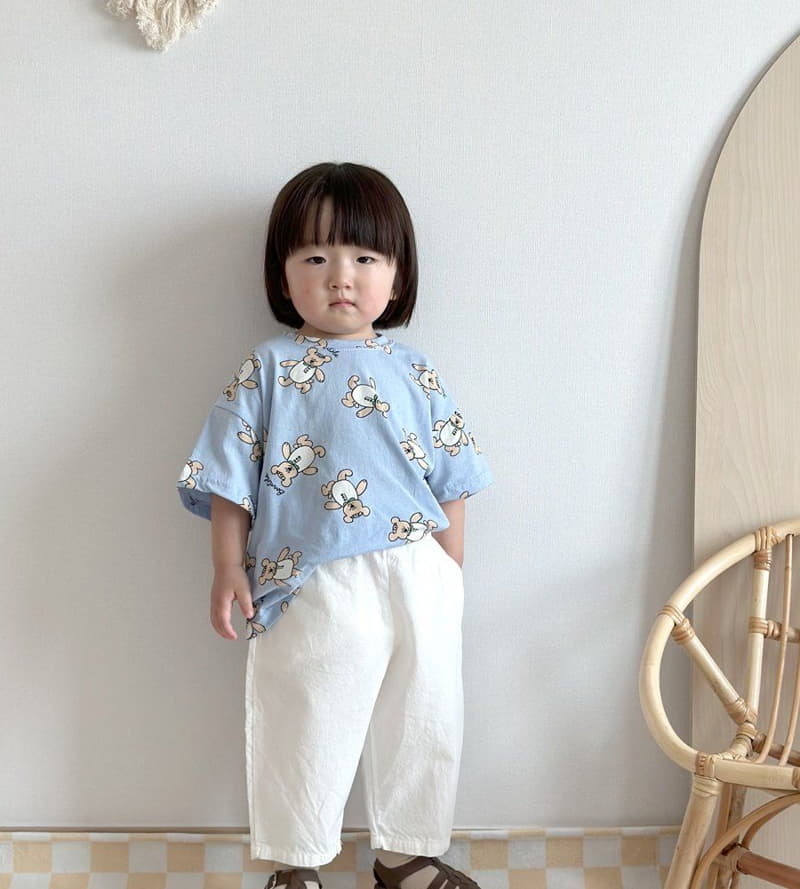 Martin - Korean Children Fashion - #designkidswear - Walking Bear Tee - 7