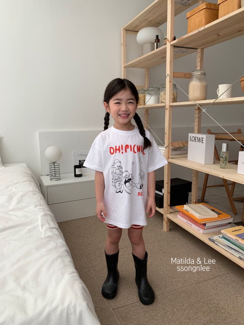 Matilda & Lee - Korean Children Fashion - #Kfashion4kids - Stripes Leggings - 3
