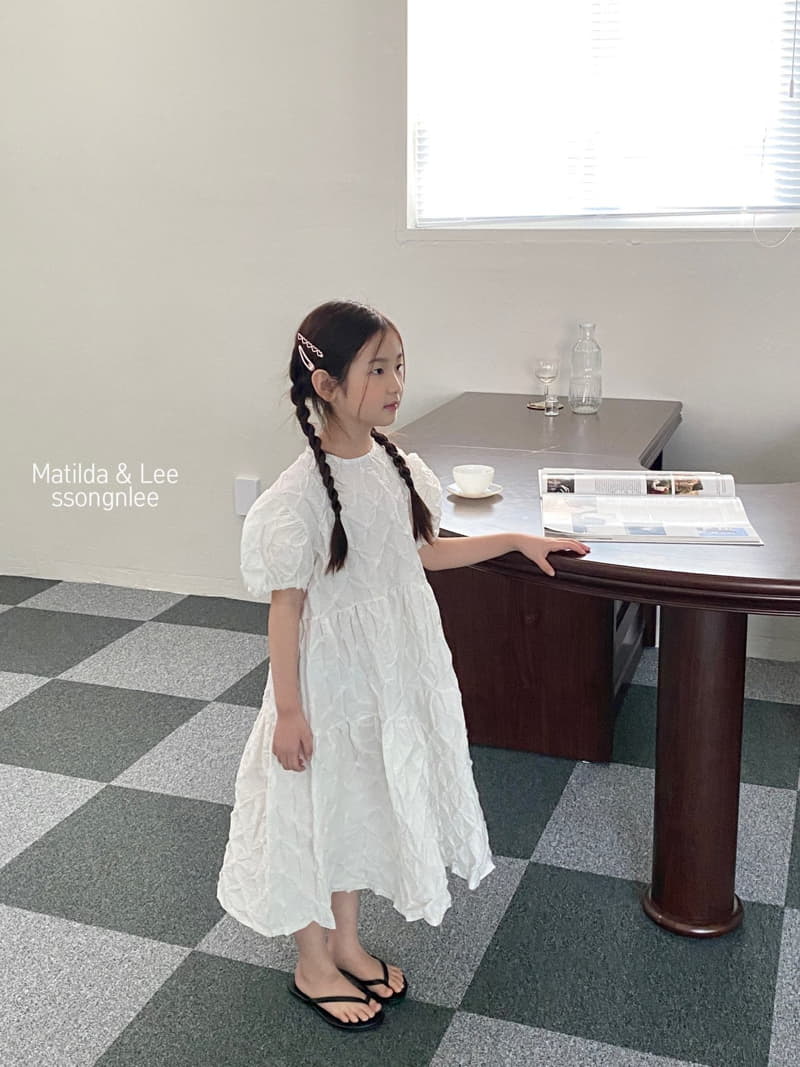 Matilda & Lee - Korean Children Fashion - #Kfashion4kids - Dia Long One-piece - 9