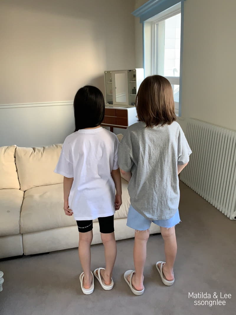 Matilda & Lee - Korean Children Fashion - #Kfashion4kids - Lettering Leggings - 12