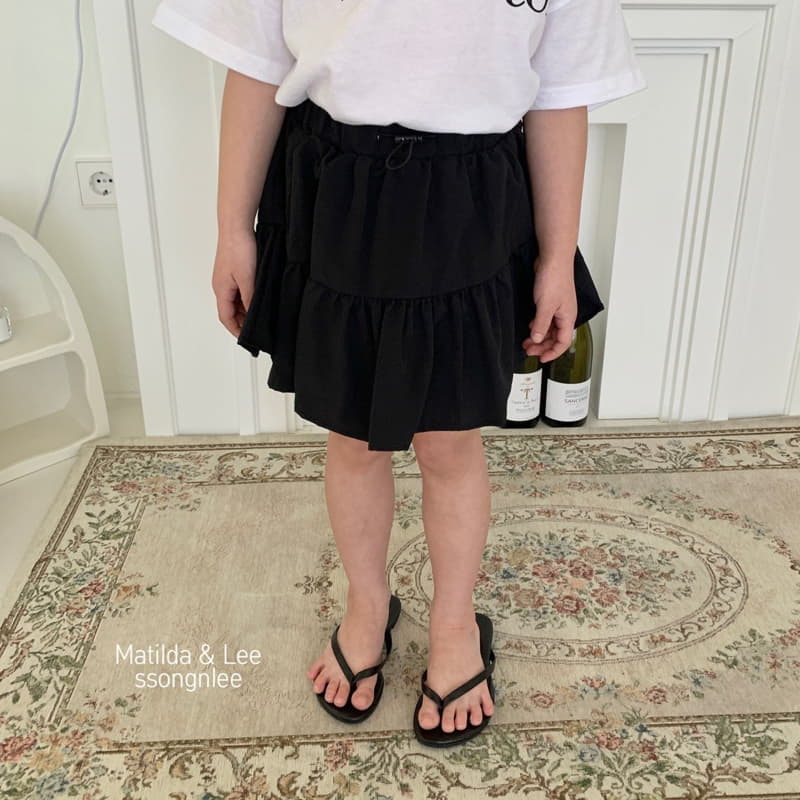 Matilda & Lee - Korean Children Fashion - #Kfashion4kids - String Skirt Pants - 11