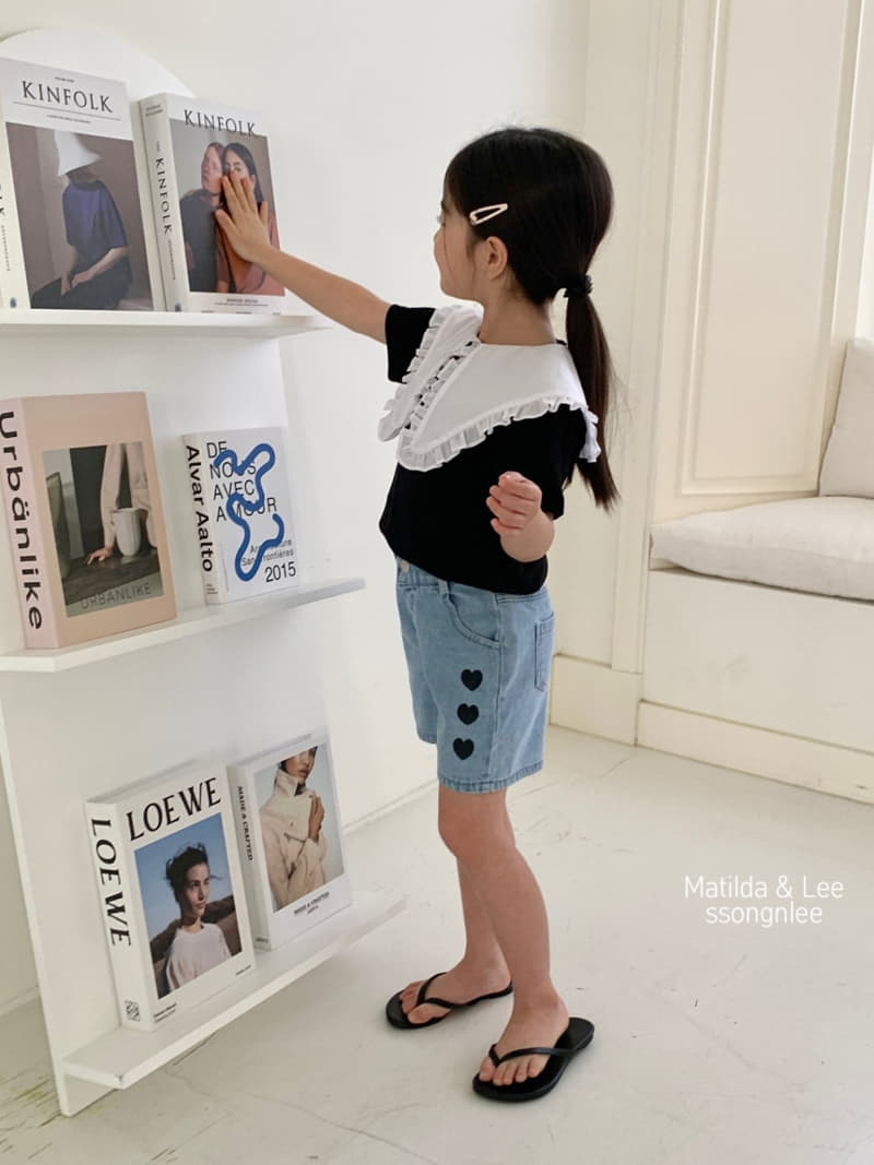 Matilda & Lee - Korean Children Fashion - #childofig - Heart Jeans - 12