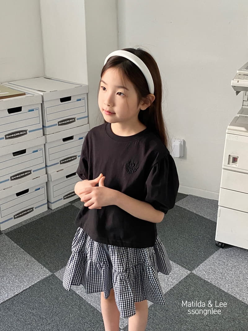 Matilda & Lee - Korean Children Fashion - #childofig - ML Puff Sleeves Tee - 10