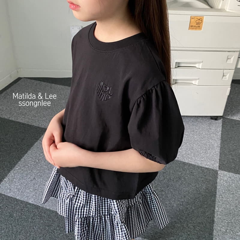 Matilda & Lee - Korean Children Fashion - #childofig - ML Puff Sleeves Tee - 11