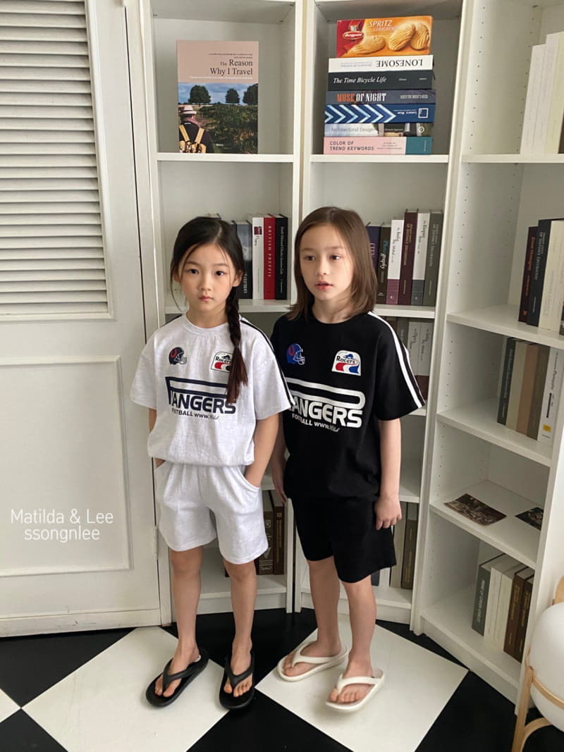 Matilda & Lee - Korean Children Fashion - #childofig - Rugby Pants Top Bottom Set - 9