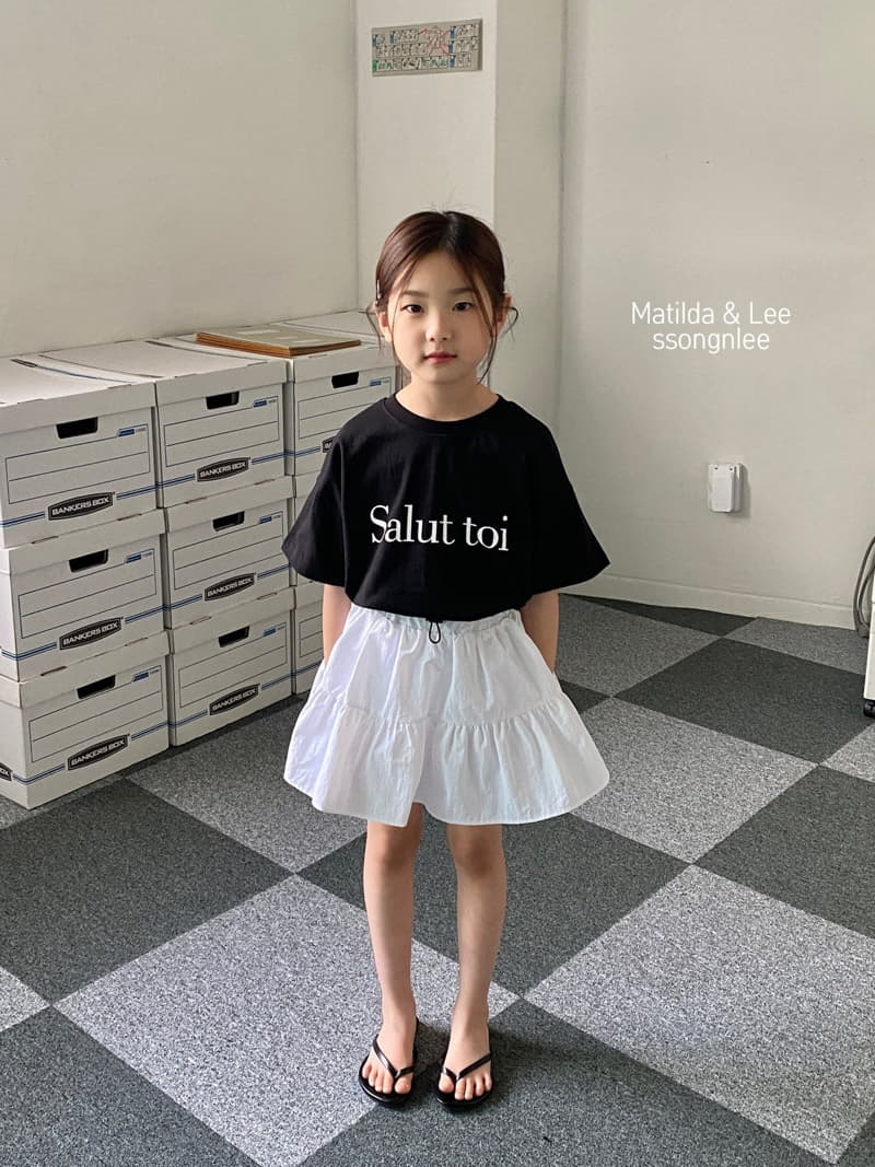Matilda & Lee - Korean Children Fashion - #childofig - String Skirt Pants - 2