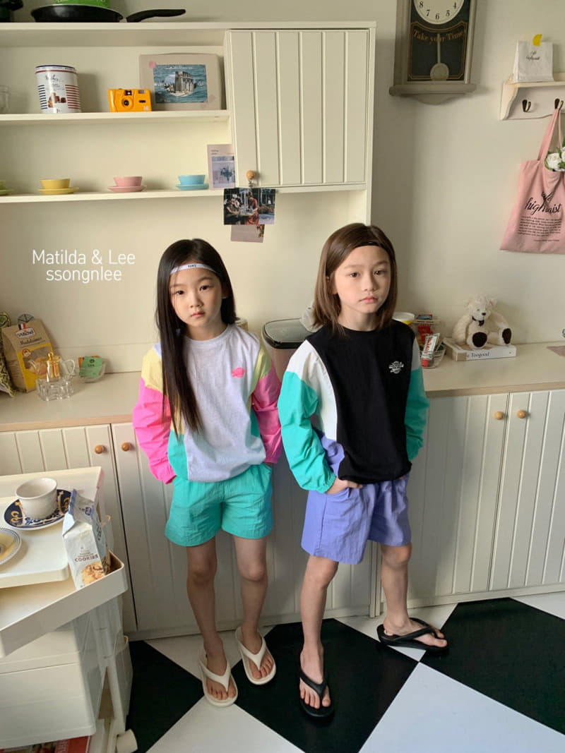 Matilda & Lee - Korean Children Fashion - #childrensboutique - 4 Color Top Bottom Set - 6