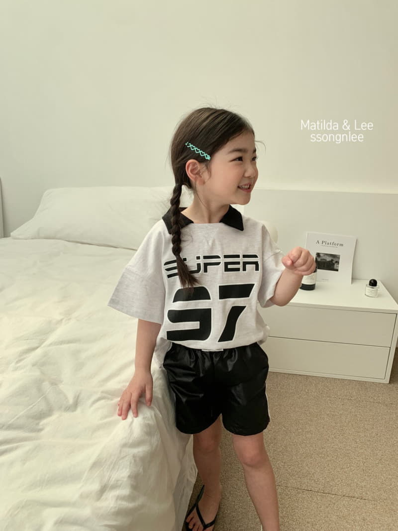 Matilda & Lee - Korean Children Fashion - #designkidswear - Label Tape Shorts - 12
