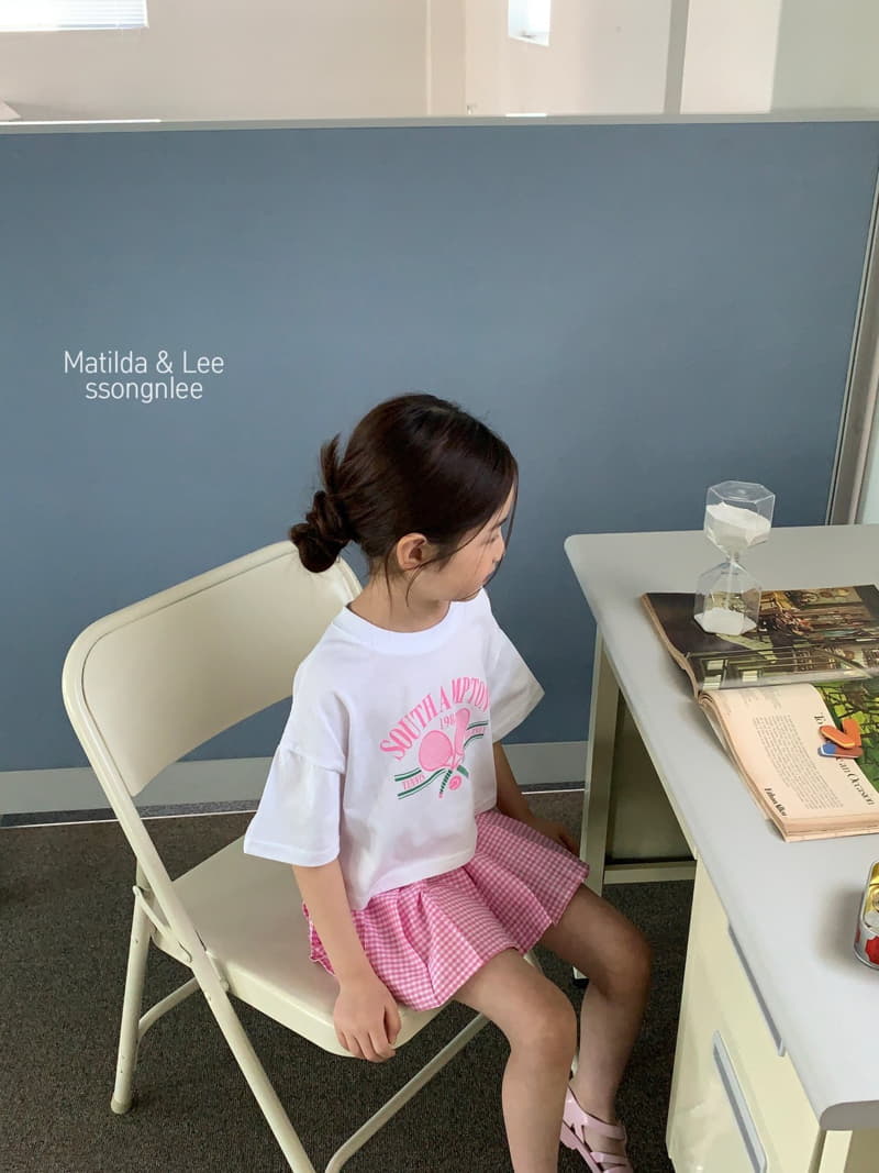 Matilda & Lee - Korean Children Fashion - #designkidswear - 1982 Tennis Skirt Top Bottom Set - 9