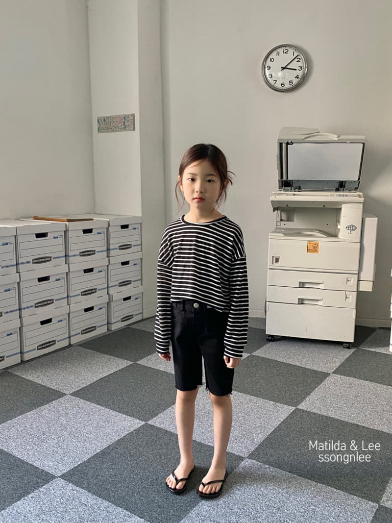 Matilda & Lee - Korean Children Fashion - #discoveringself - Label Shorts - 2