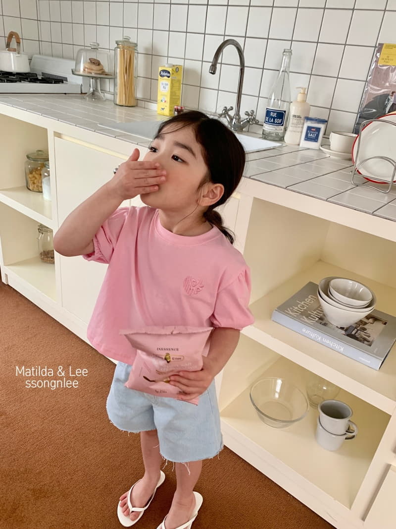 Matilda & Lee - Korean Children Fashion - #fashionkids - ML Puff Sleeves Tee