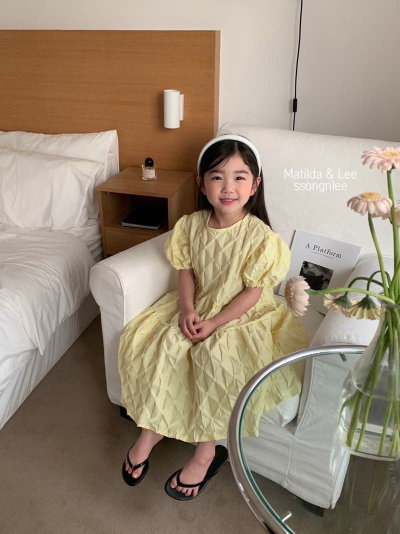 Matilda & Lee - Korean Children Fashion - #fashionkids - Dia Long One-piece - 5