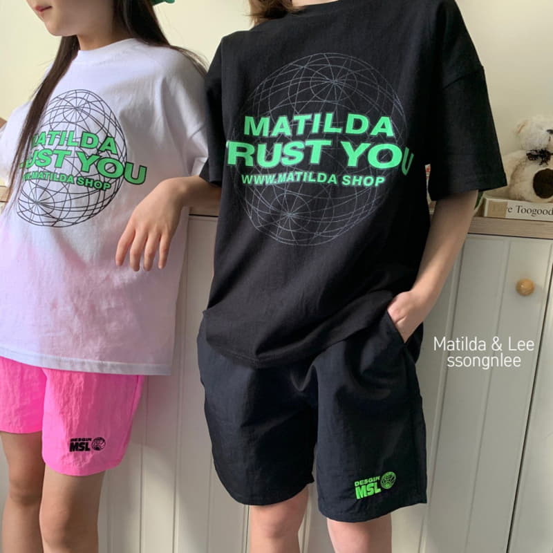 Matilda & Lee - Korean Children Fashion - #fashionkids - Msl Earth Top Bottom Set - 10
