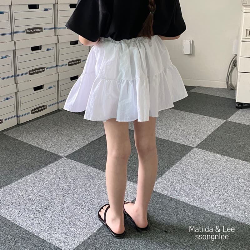 Matilda & Lee - Korean Children Fashion - #fashionkids - String Skirt Pants - 7
