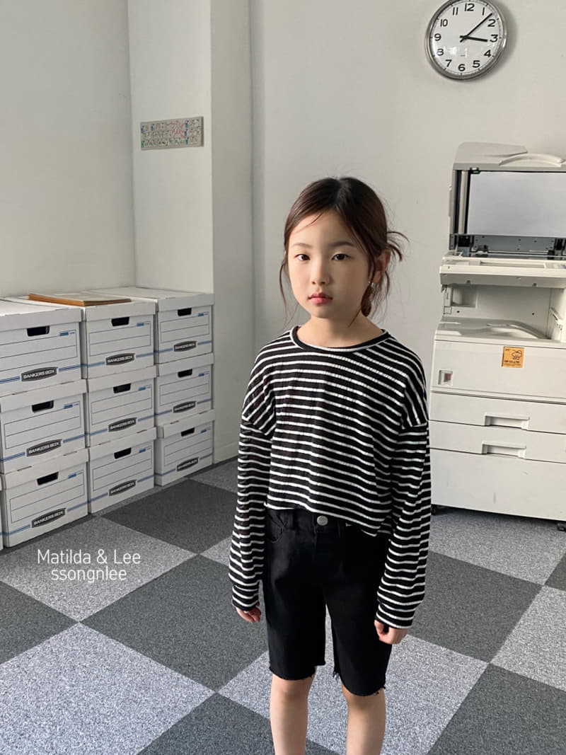Matilda & Lee - Korean Children Fashion - #fashionkids - Label Shorts - 4