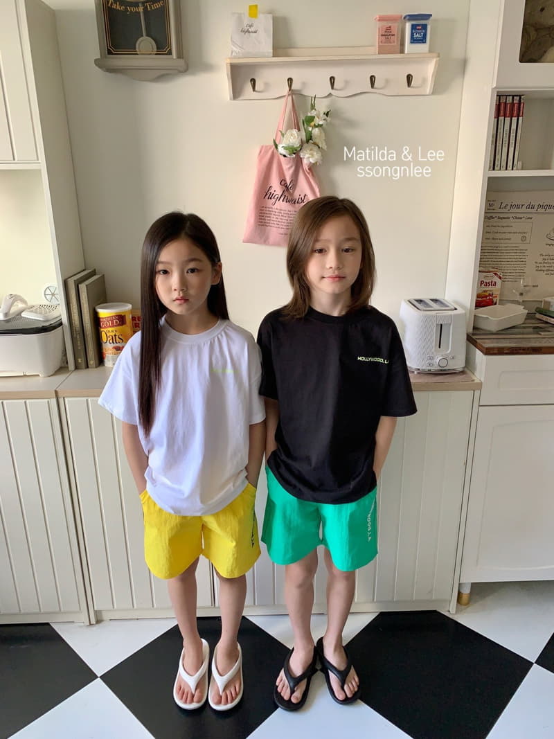 Matilda & Lee - Korean Children Fashion - #kidsshorts - Univercial Tee - 2