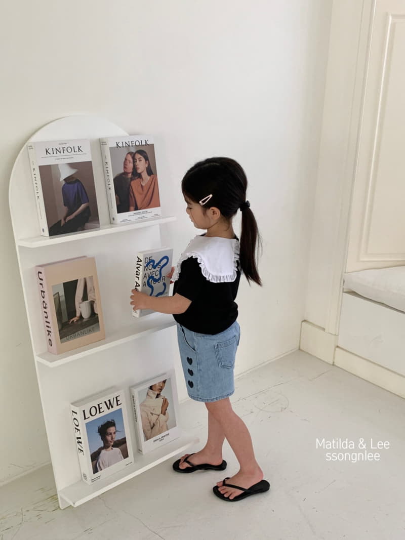 Matilda & Lee - Korean Children Fashion - #kidzfashiontrend - Heart Jeans - 5