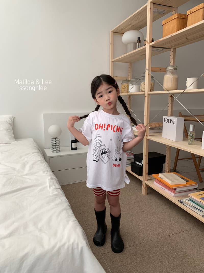 Matilda & Lee - Korean Children Fashion - #kidzfashiontrend - Stripes Leggings - 2